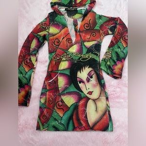 Ed hardy y2k hoodie